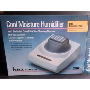 Kaz DynaMist 370F Cool Moisture Humidifier DynaFilter Air Cleaning System 1.2G